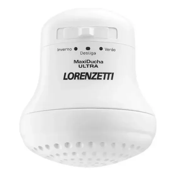 Chuveiro Maxi Ducha Ultra Branco 127v 5500w Lorenzetti