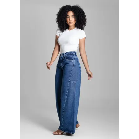 Jeans Sawary Feminina Calca Balloon_282821