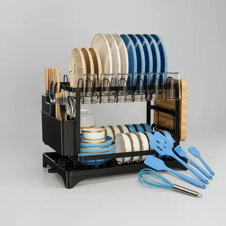 Escorredor De Louça Moderno Para Sua Cozinha + Brinde