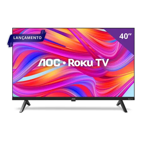 Smart Tv 40 Full Hd Aoc Roku Tv Hdmi Usb Wi-fi