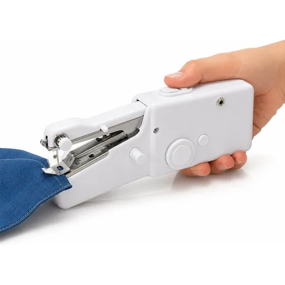 Máquina De Costura Portátil Mini Sem Fio Reparos Rápidos