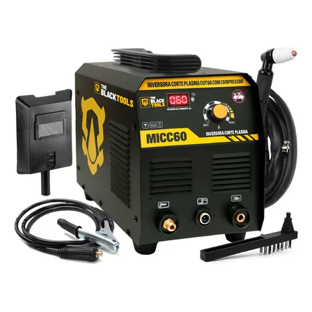 Máquina Corte Plasma Com Compressor Embutido 220v 23mm