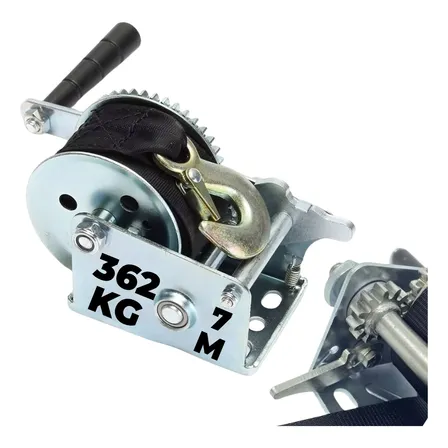Guincho Manual Catraca Arraste Carga Jet Ski Barco 800lbs