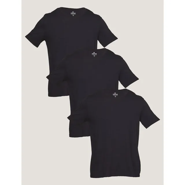 Kit Com 3 Camisetas Masculinas K6p1ben Slim Gola V Hering