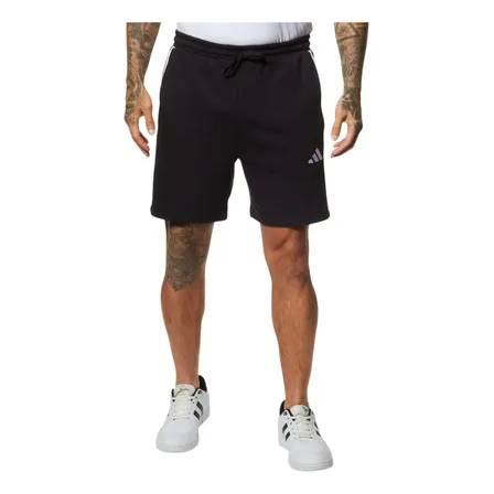 Short Masculino Moletinho Essentials Três Listras Adidas