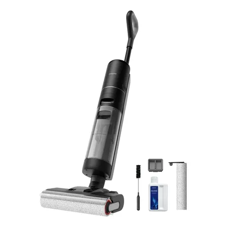 Dreame Aspirador Vertical Sem Fio A Seco E Úmido H12 Pro Preto 127/220v