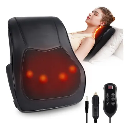 Almofada Massageadora Shiatsu Homedics Com Aquecimento Preto