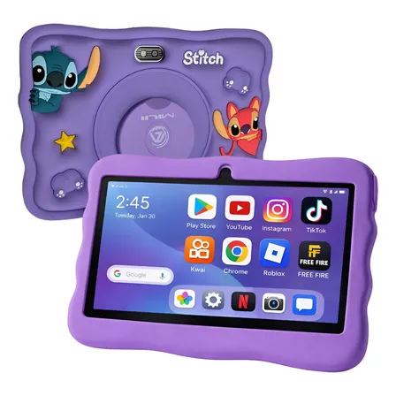 Tablet Milii Infantil 6gb 128gb 7 Android 15 Com Capa
