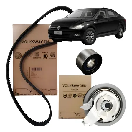 Kit Correia Dentada + Polia + Tensor Vw Virtus 1.6 16v Msi