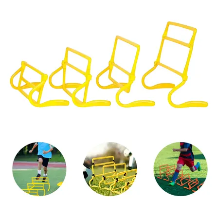 Kit 4 Barreiras Salto Ajustável Agilidade Funcional Futebol