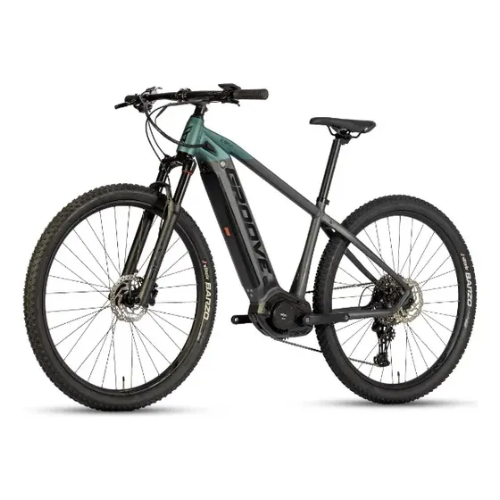 Bicicleta Elétrica Groove Modelo E- Ska 7 Preto E Verde Esme