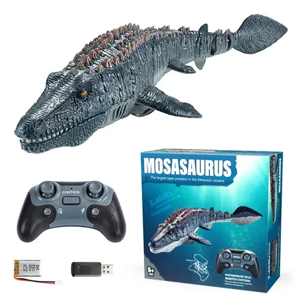 Mosassauro Dinossauro Controle Remoto Brinquedo Para Piscina
