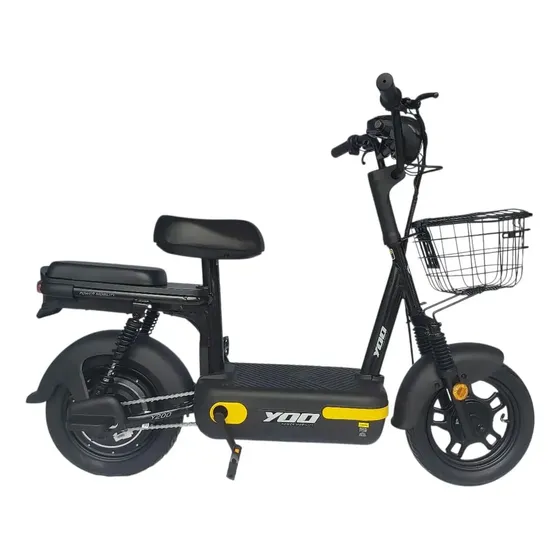 Bicicleta Elétrica Yoo Mobility Y-200 350w Farol Led Sem Cnh