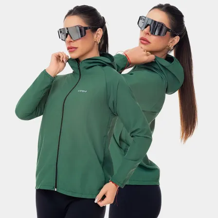 Corta Vento Feminina Esporte Skate Ciclismo Corrida Treino