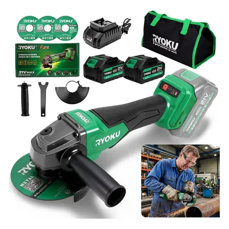Lixadeira Brushless Esmerilhadeira Angular 8000rpm 125mm