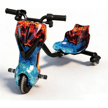 Patinete Elétrico Drift Triciclo Infantil 250w 36v Bluetooth
