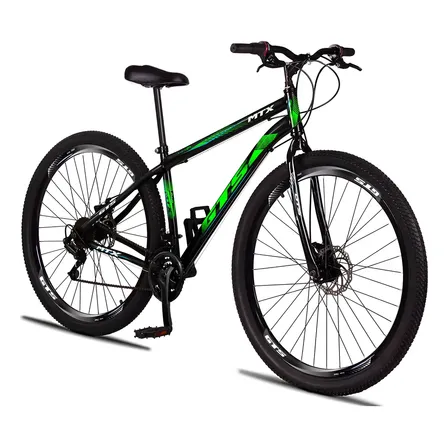 Bicicleta Aro 29 Gts Mtx Aço Carbono 21 Marchas Freio Disco