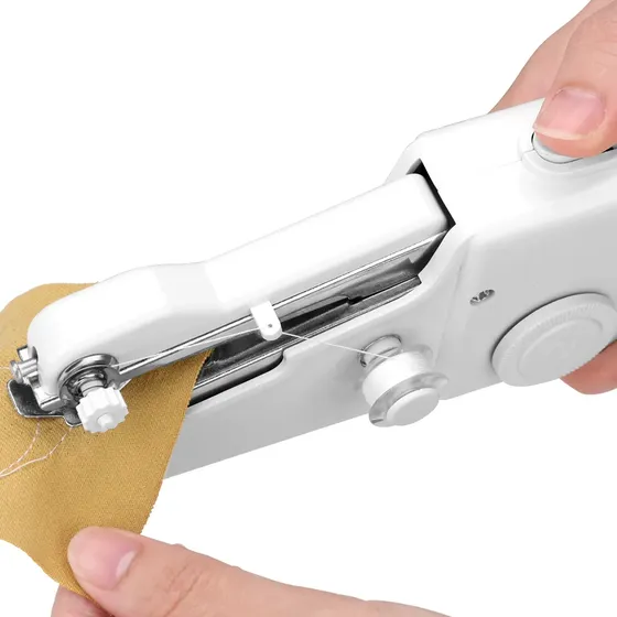 Mini Máquina De Costura Portátil Mqct-001 Maquininha Manual