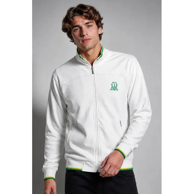 Jaqueta Brasil Esportiva Polo Wear Branca