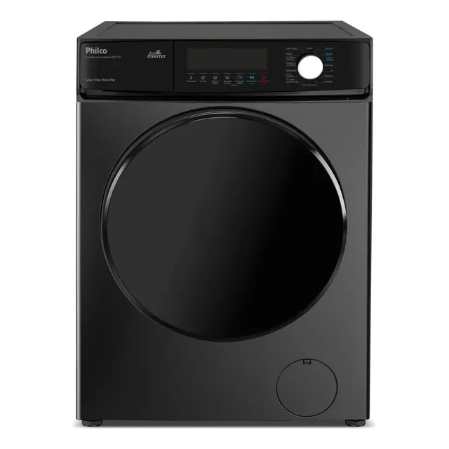 Lava E Seca 11kg Philco Interver Plus 16 Programas Pls11d 127v Preto