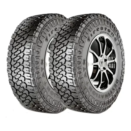 Kit 2 Pneus Aro 18 265/60r18 Firestone Destination Atx 114t