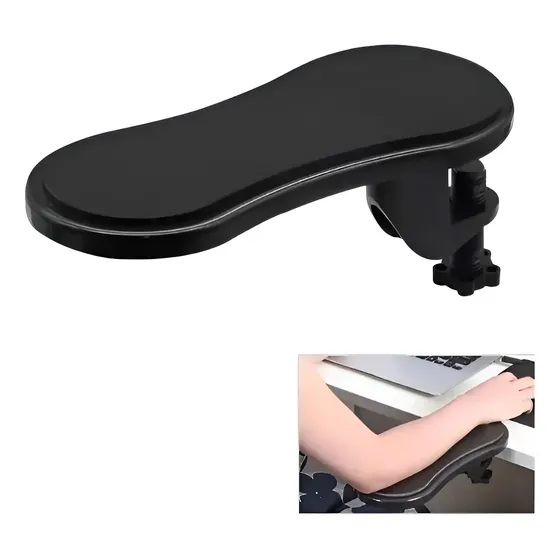Suporte Apoio Descanso Ergonômico Para Braço Mesa Computador