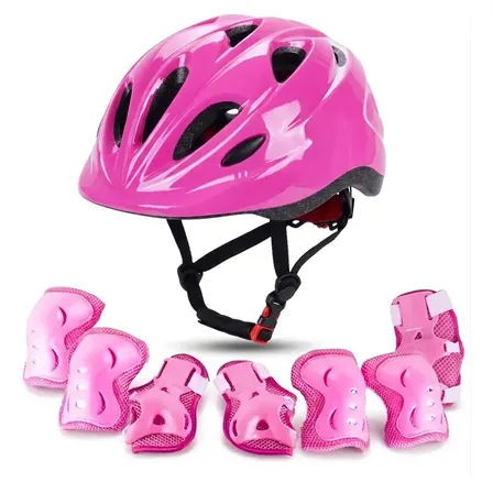 Kit Protecao Infantil Monster Capacete Cotoveleira Joelheira