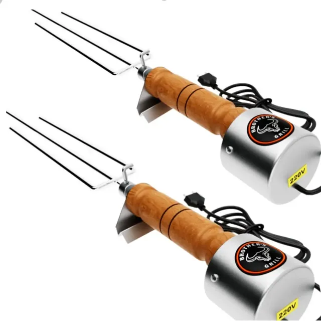 Espeto Giratório Flex (kit 2 Peças) (linha Economia )