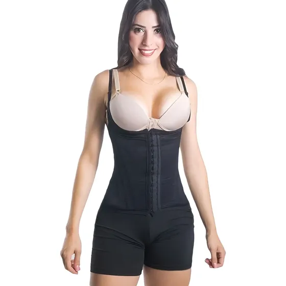 Cinta Modeladora Colete 12 Barbatanas Corselet Redutora Ci16