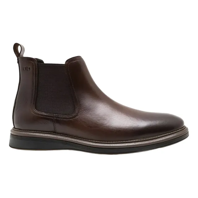 Bota Democrata Desponjada James Hi-soft Couro Original