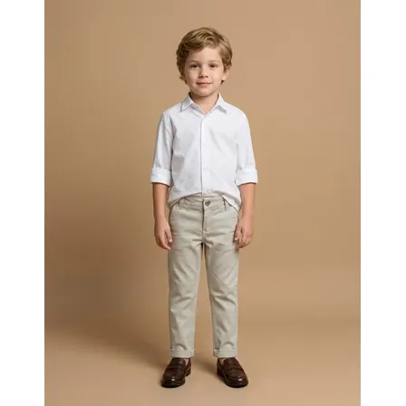 Calça Social Pajem E Batizado Infantil Juvenil Casamento