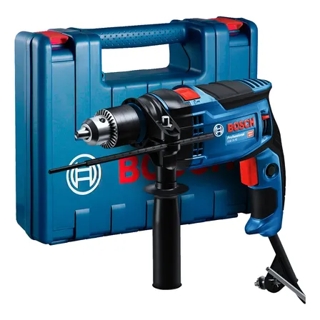 Furadeira De Impacto Gsb 16 Re 850w Em Maleta Bosch