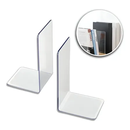 Kit 5 Pares Aparador Livros Organizador Lateral Bibliocanto