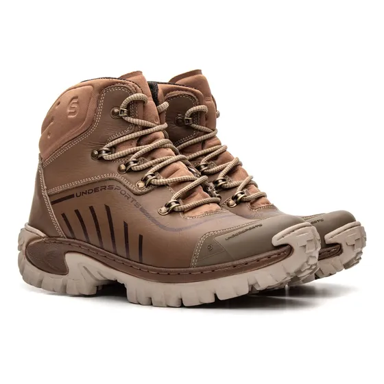Bota Botina Adventure Coturno Segurança C.a Anti Perfuro Top