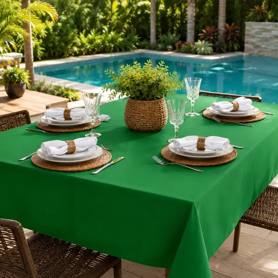 Toalha De Mesa Oxford Lisa Buffet 2,80m X 1,40m 8 Lugares