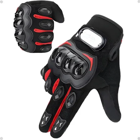 Par Luva Motoqueiro Motociclista Impermeável Proteção Moto