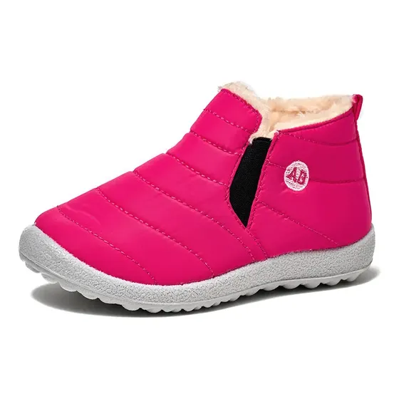 Botas De Neve Infantis Antiderrapantes E Impermeáveis