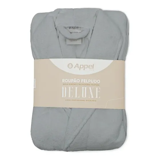Roupão Felpudo Atoalhado Manga Longa Deluxe - Appel