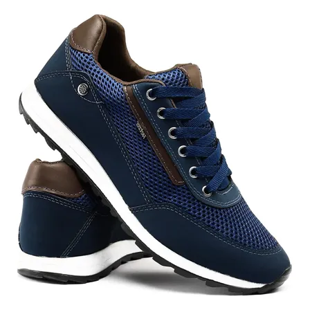 Tênis Masculino Sapatênis Casual Confortável Estiloso
