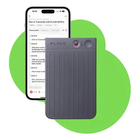Plaud Note Gravador De Voz Com Ia Chatgpt Tradutor 64 Gb Cor Cinza Escuro Black