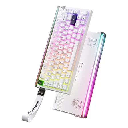 Teclado Attack Shark R85he Com Acionamento Rápido E 8khz