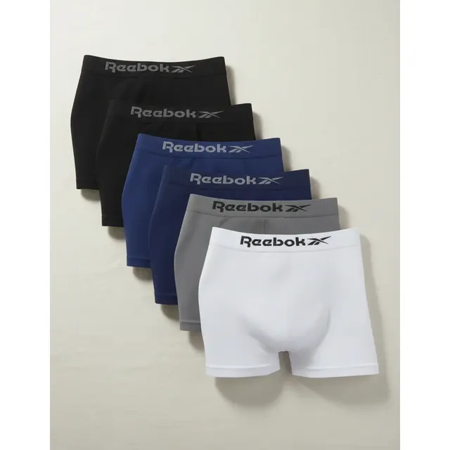 Kit 6 Cuecas Boxer Box Sem Costura Microfibra Adulto