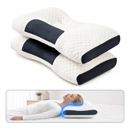 Kit 2 Travesseiros Cervical Ortopédico Alivia Dor Premium