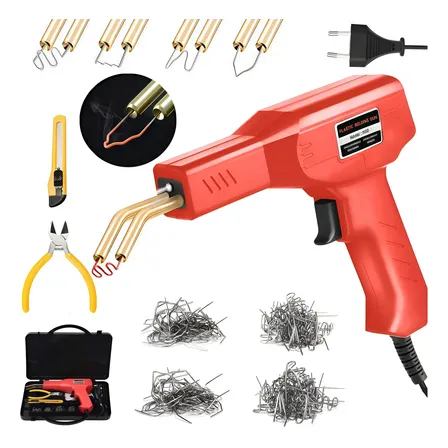 Pistola Soldar Plastico Parachoque Com Grampos 110v 220v