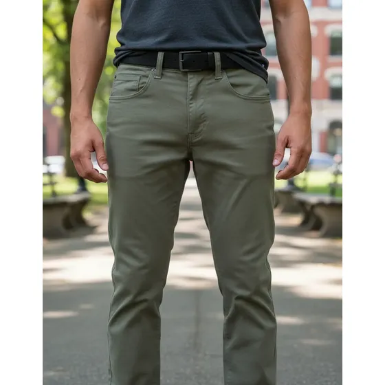 Calça Sarja Elastano Tamanho Grande Tradicional