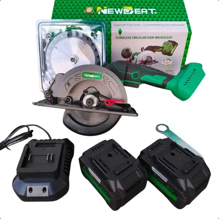 Serra Circular A Bateria New Beat 21v Brushless