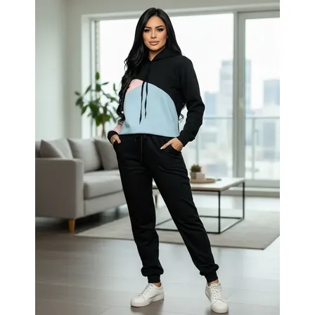 Conjunto Moletom Feminino Agasalho Inverno Combinado P Ao Gg