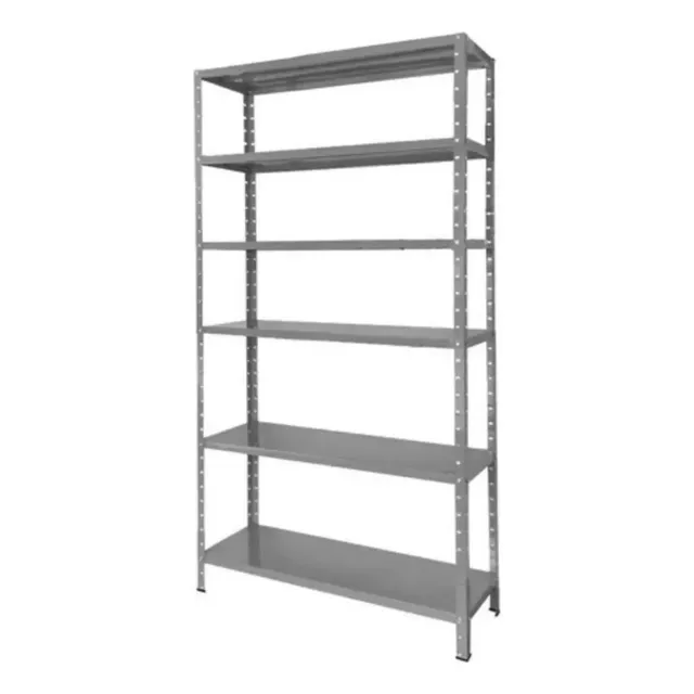 Estante Aço Prateleira Aparador Livros 6 Bandejas 60cm