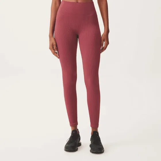 Legging Fitness Sem Costura Canelada Hering Adulto Feminino