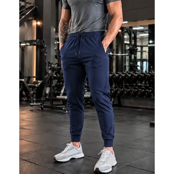 Kit 3 Calças Masculina Tactel Elastano Esportiva Conforto